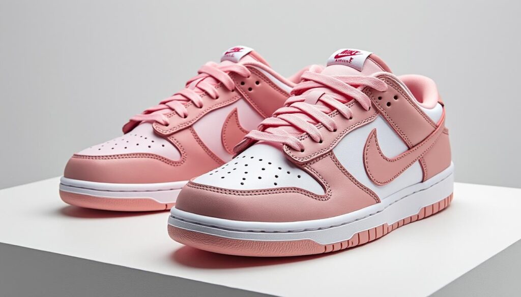 explorez les caractéristiques uniques des nike dunk low triple pink, alliant style audacieux et confort exceptionnel pour un look tendance et original.